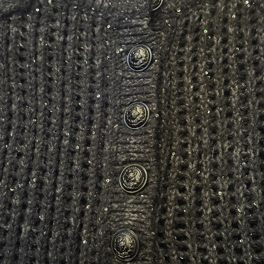 Zadig & Voltaire Defile Halty Weco Cashmere-Blend Open-Knit Top S